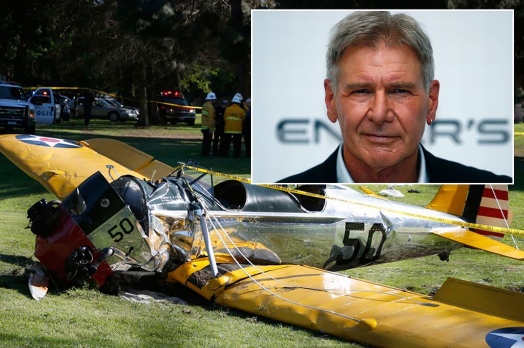 Harrison Ford Crashes Plane. The Internet Reacts