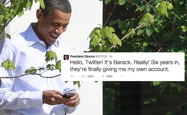 Obama Joins Twitter as @POTUS – Hits 1 Million Followers In 5 Hours