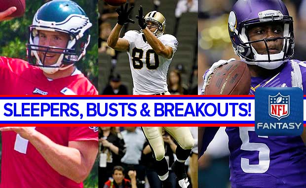 Sleepers, Busts, and Breakouts For Fantasy Football 2015