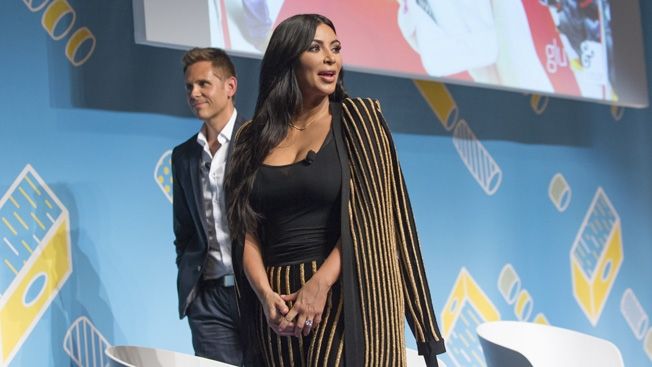 Kim Kardashian Rudely Awoken By Nude, Drunk Woman In Cannes