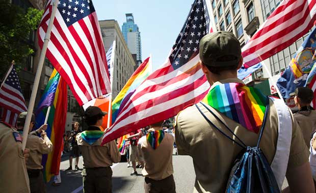 Boy Scouts Pres. Says Gay Leader Ban Should End