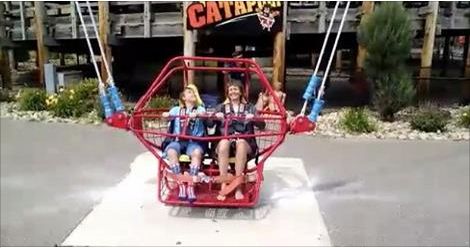 Broken Cable On Theme Park Ride Causes Close Call For Two Teens
