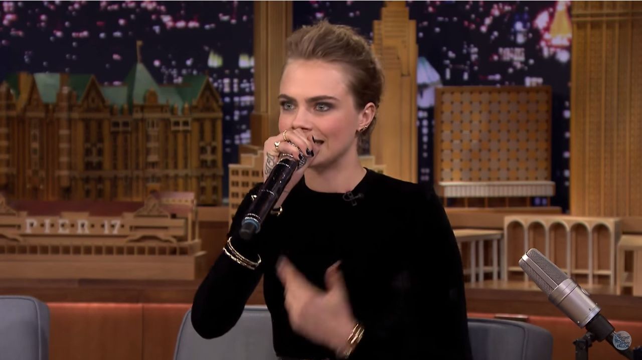 Cara Delevingne Spits a Sick Freestyle Beatbox