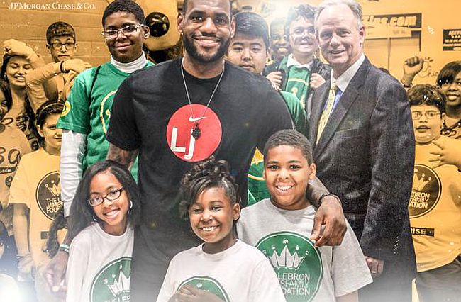 Good Guy LeBron James Offers Free Tuition To More Than 1,000 Kids