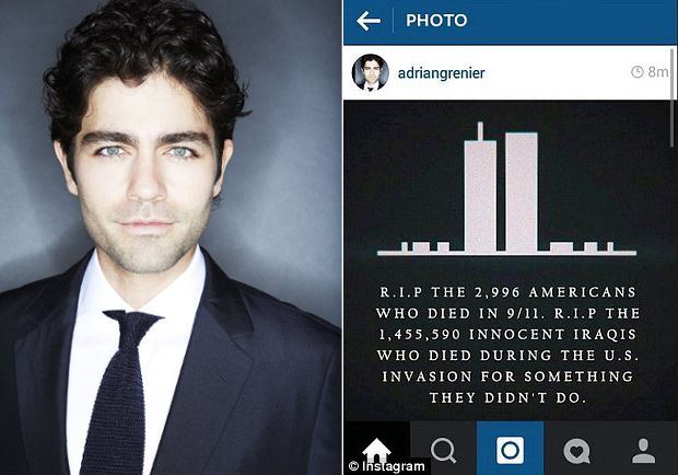 Adrian Grenier’s 9/11 Post Draws Much Criticism, Some Praise