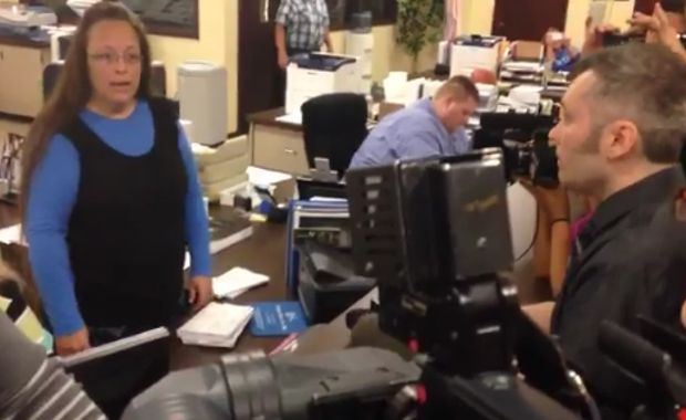 Kim Davis Found In Contempt Of Court For Refusing Same-Sex Marriage Licenses; Ordered To Jail
