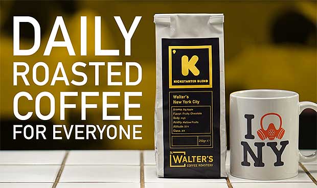 Source: Kickstarter/Walter's Coffee Roastery