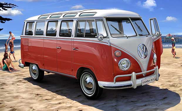 Volkswagen Re-Releasing Classic Hippy Van As New Electric Version