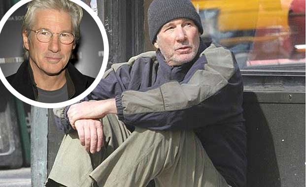 Nobody Noticed Actor Richard Gere When He Posed As Homeless Man In NYC