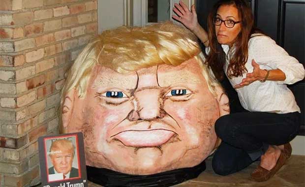 Behold Donald ‘Trumpkin’ In All His Pumpkin-y Wonder