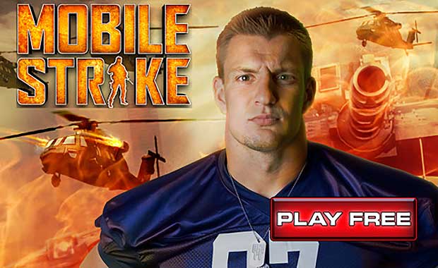 Help Rob Gronkowski Battle Enemy Forces In Epic App Game: Mobile Strike