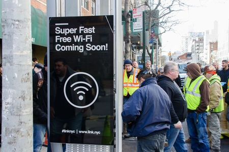 LinkNYC Covering NYC With Free Wi-Fi