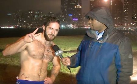 Shirtless Man Jogging In The Pouring Rain Becomes Viral Hit