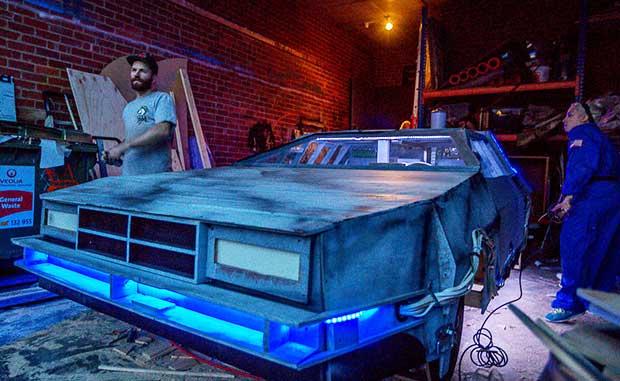 This Hand-Built Wooden Delorean Will Send You Back To The Nostalgia