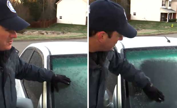 No More Warming Up Your Car with this Simple Defrosting Hack