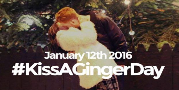 Pucker Up: January 12 is International “Kiss a Ginger” Day