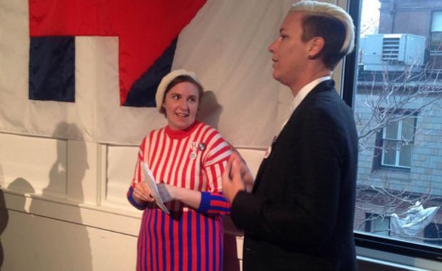Lena Dunham Takes Over U.S. Presidential Hopeful Hillary Clinton’s Instagram