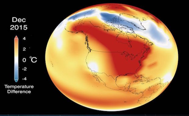 NASA: 2015 Was Warmest Year on Record