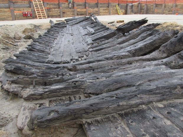 Construction Workers Unearth Centuries-Old Ship in Virginia