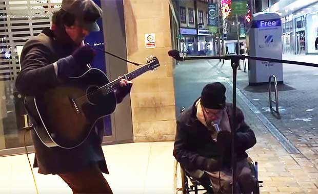 Homeless Man’s Powerful Voice Will Give You Chills