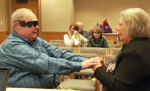 Blind Man’s Reaction to Seeing Wife For First Time in a Decade Is Everything