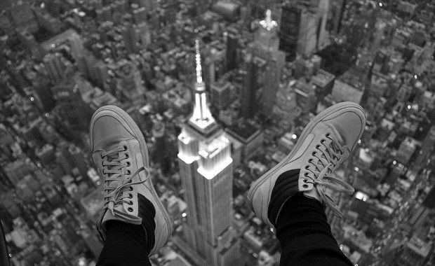 Helicopter Company Lets You Take Shoe Selfies Over Famous NYC Landmarks