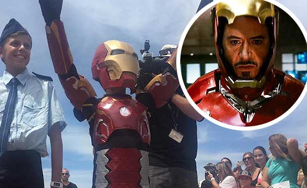 Boy With Cystic Fibrosis Saves the Day as Honorary Avenger