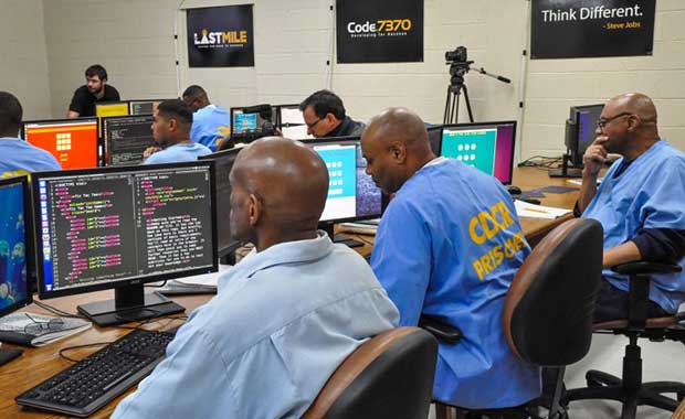San Quentin Inmates Learn Computer Coding and Find Redemption in Life After Prison