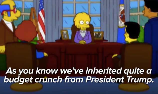 ‘The Simpsons’ Predicted a Donald Trump Presidency 16 Years Ago