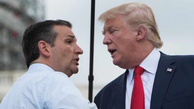 Republican Presidential Field Shrinking While Trump Lashes Out at Cruz