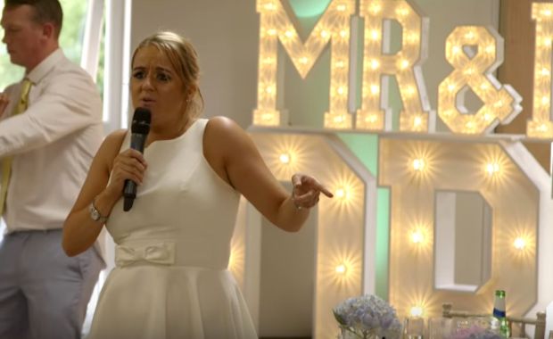 Watch This Maid of Honor Give the Ultimate Wedding Toast to ‘Ice Ice Baby’
