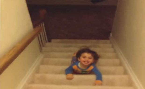 Watch This Toddler Make a Brave and Daring Escape During Bedtime