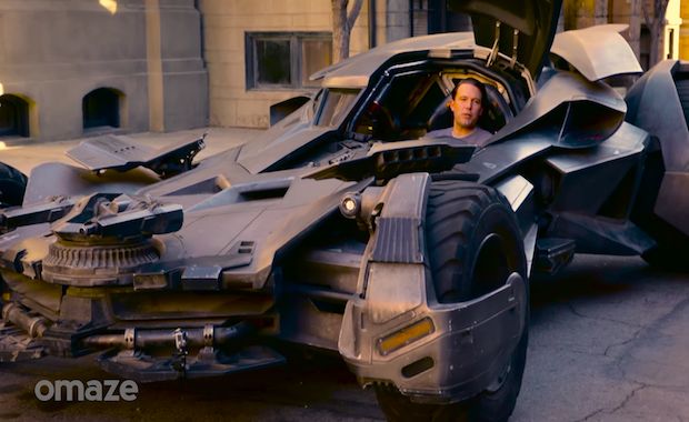 See Ben Affleck Surprise Fans in the Batmobile from ‘Batman v. Superman: Dawn of Justice’