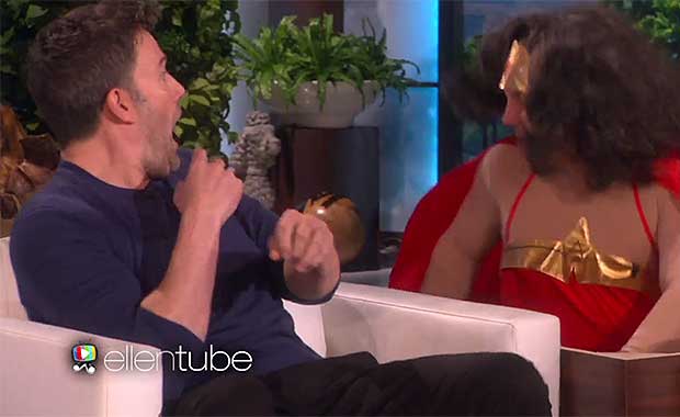 Ellen DeGeneres Scared the Bejesus Out of Ben Affleck