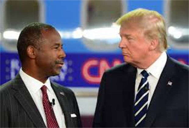 Former GOP Candidate Ben Carson Endorses Front-Runner Donald Trump