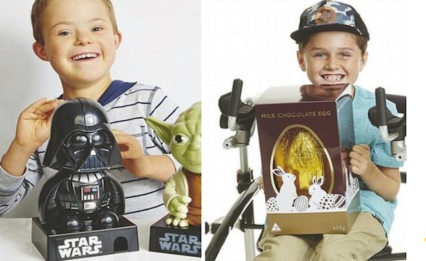 Kmart Features Two Models With Disabilities in Their Easter Catalogue
