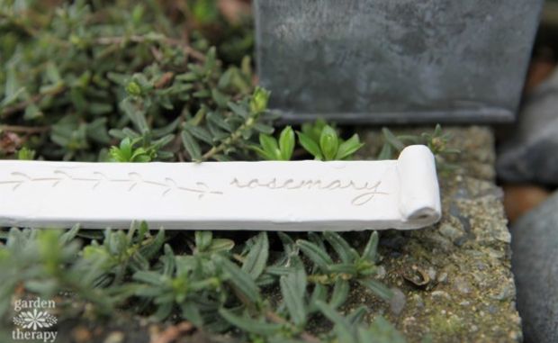 Clay Plant Tags Are the Garden Accessory You Need; Here’s How to Make Them