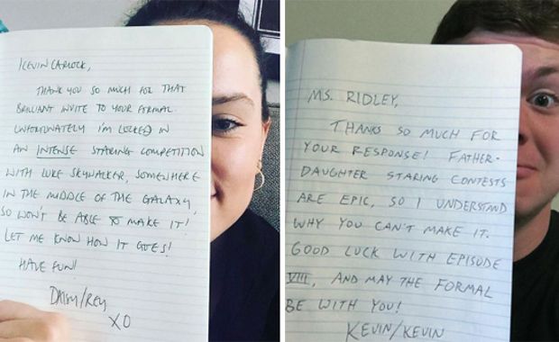 Daisy Ridley Epically Responds to Fan’s Spring Formal Invite