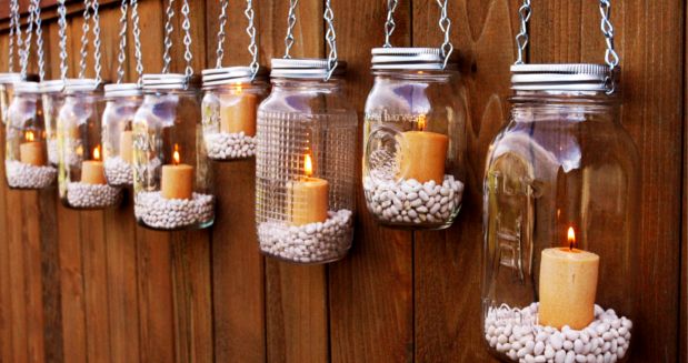 Creative Ways to Brighten Your Backyard With a Mason Jar