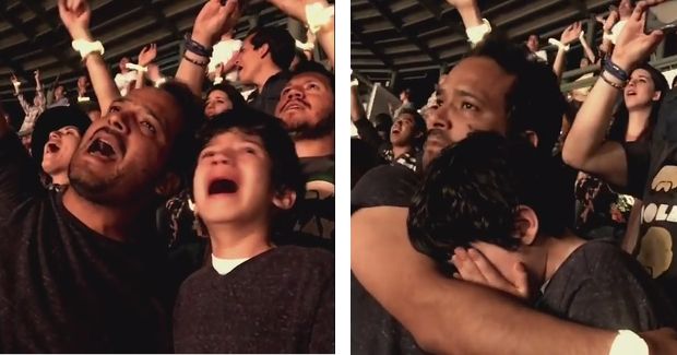 Emotional Video Shows Autistic Boy Crying While Watching Favorite Band Coldplay