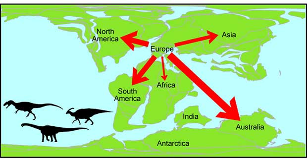 Scientists Stumped by Mass Dinosaur Migration From Europe