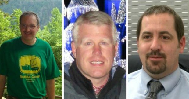 Source: Woodtv.com From left to right: Michael Prysby, Stephen Busch, Michael Glasgow