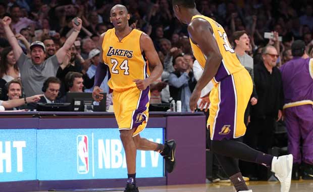 Kobe Bryant Given Star-Studded Send Off at Final Game