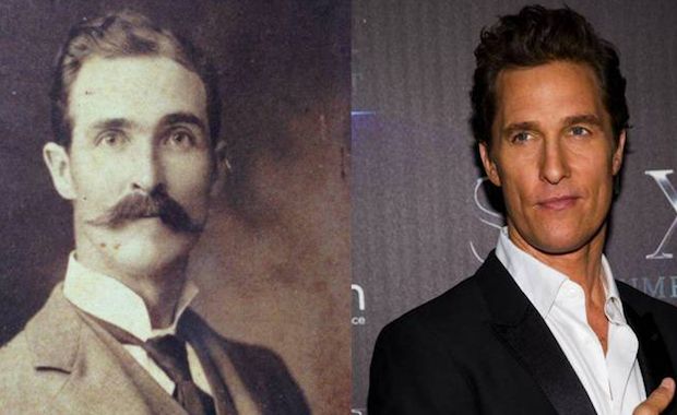 This Great-Great-Grandfather Is Exact Double of Matthew McConaughey