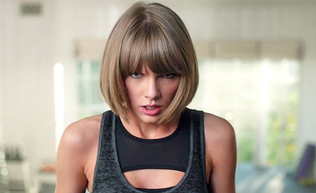 Taylor Swift Goes Flying Off Her Treadmill in New Apple Music Commercial