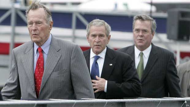 Former Presidents George H.W. Bush and George W. Bush Will Not Endorse Trump