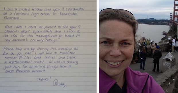 Teacher Makes Facebook Post Go Viral to Teach Students a Lesson in Social Media