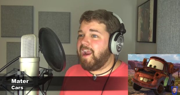 Watch This Guy Sing Adele’s ‘Hello’ as 29 Disney, Pixar Characters
