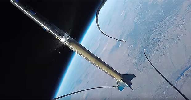 GoPro Strapped to Rocket Gets You Up Close and Personal With Outer Space
