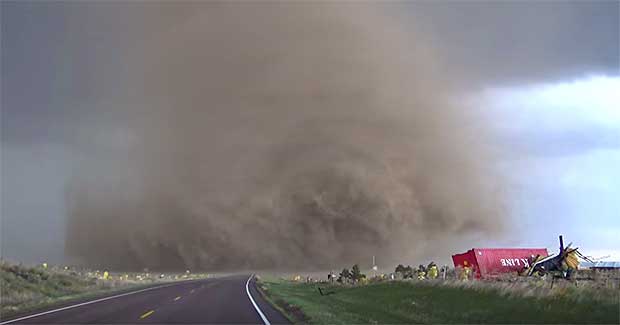 Up-Close Tornado Footage Must Be Seen to Be Believed